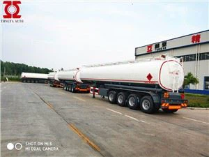 4 tengelyes üzemanyagtartályos pótkocsi