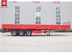 50 tonnás oldalfalú félpótkocsi