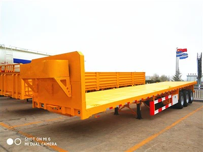 40 láb-os konténeres platós félpótkocsi