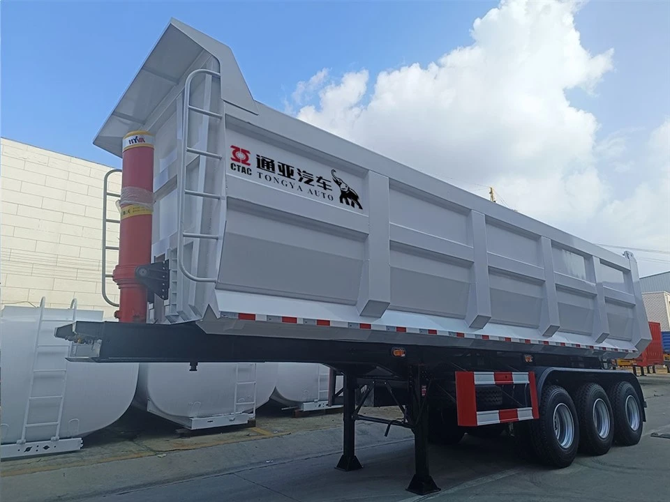 3 Axle Dump Semi Trailer