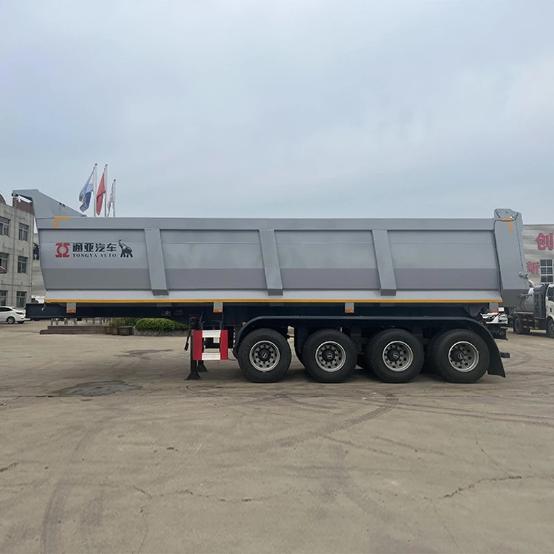 60T hátsó dump félig pótkocsi OTTC tanúsítással